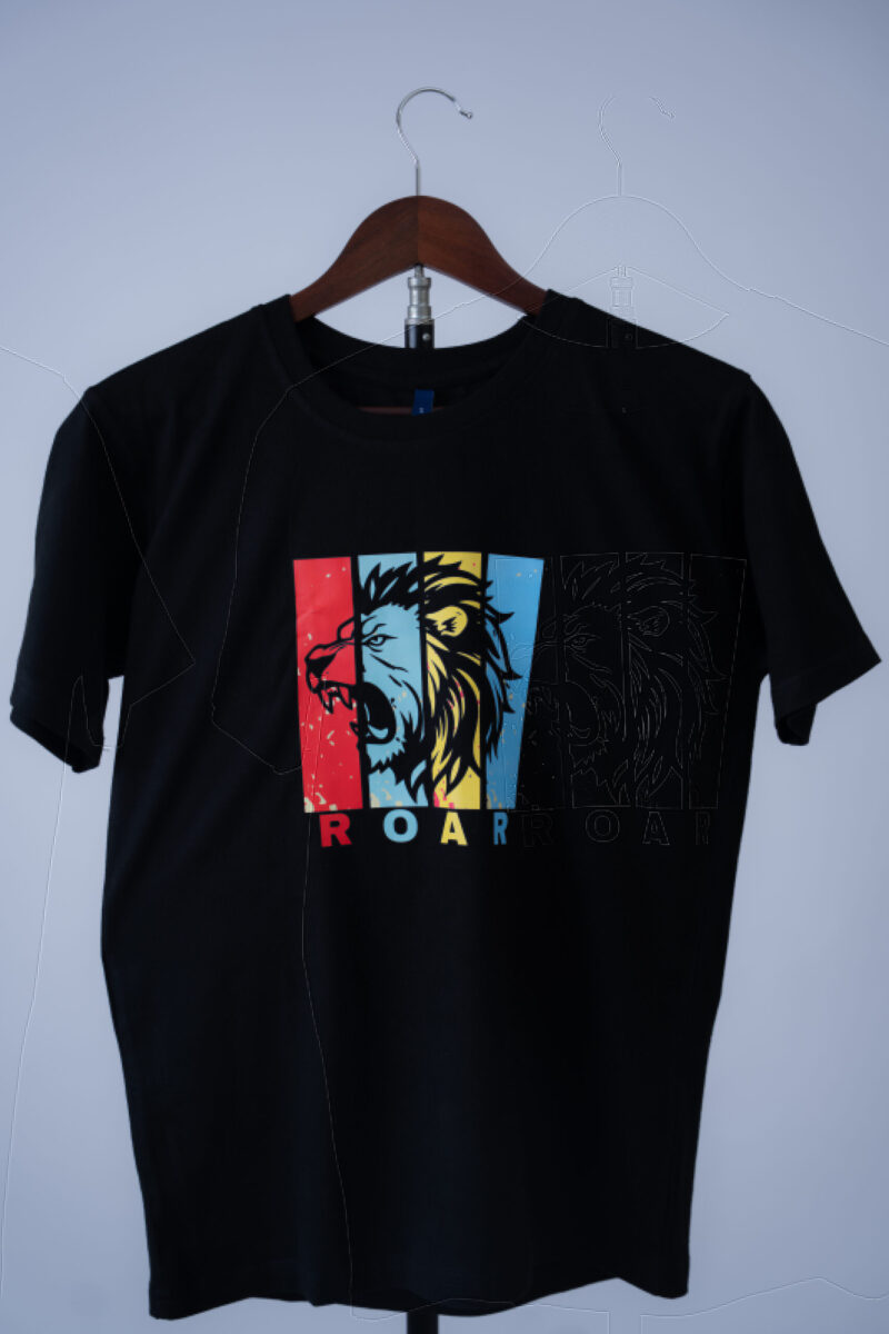Abstract Roaring lion Regular T-Shirt
