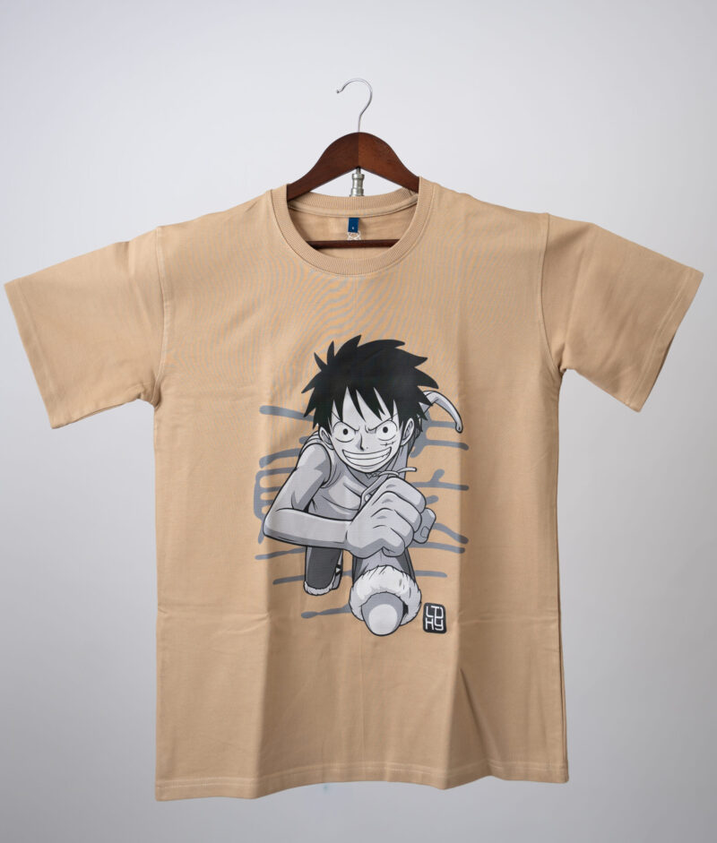 luffy Wanted Oversized T-Shirt