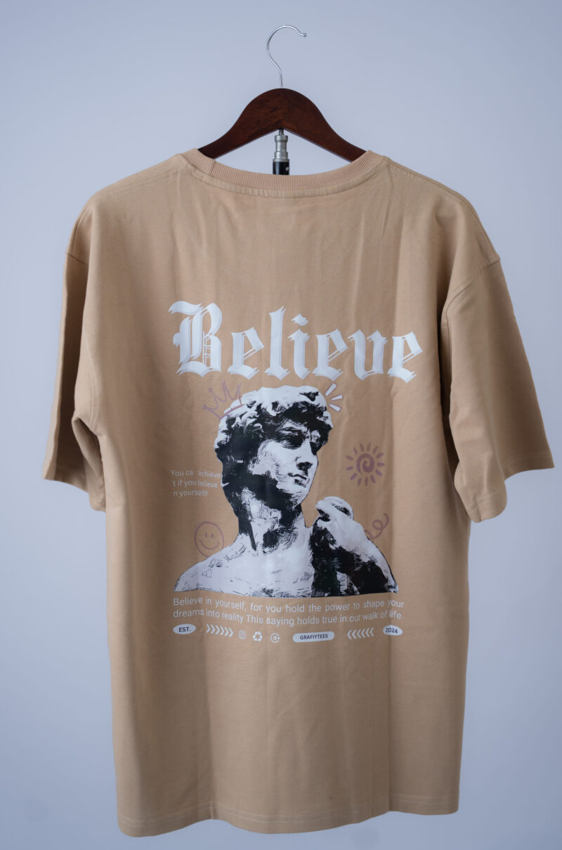 Believe David Oversized T-Shirt
