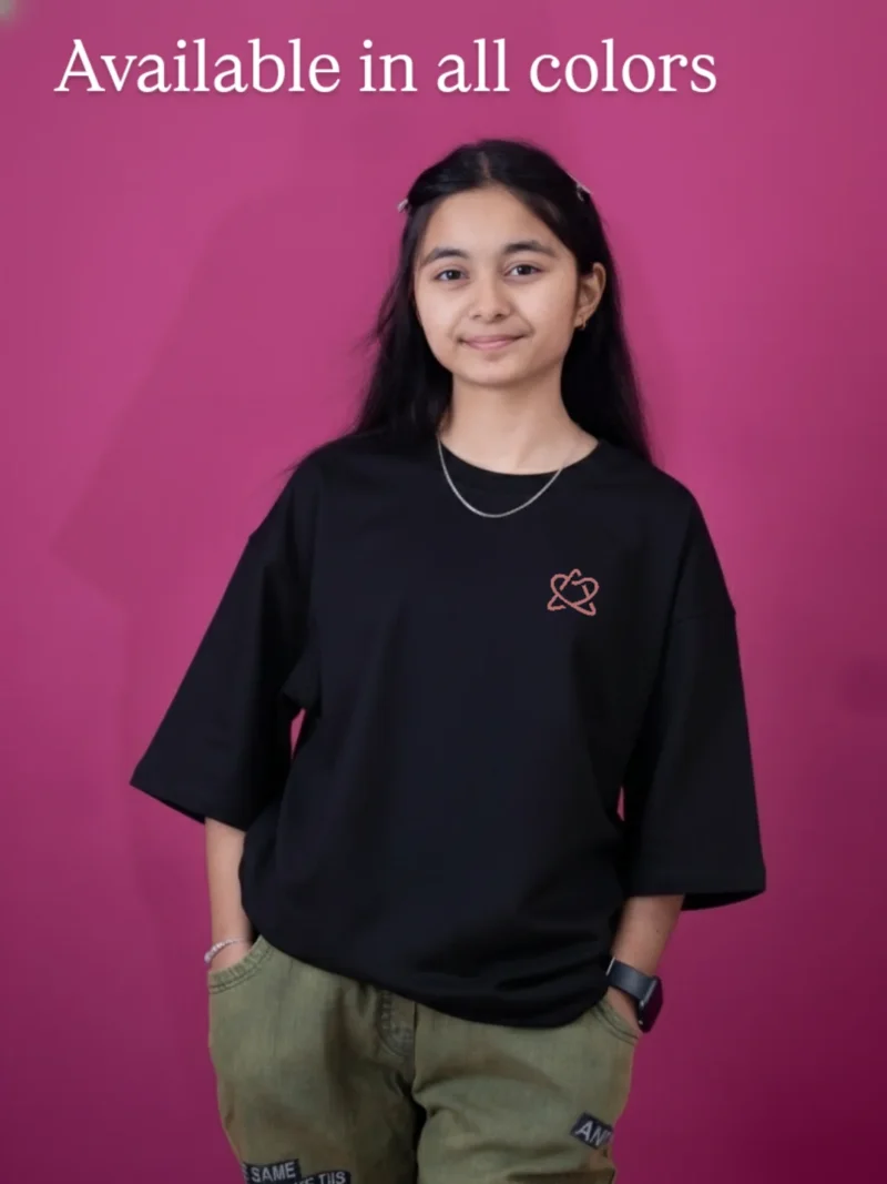 Plain Oversized T-Shirt for Women